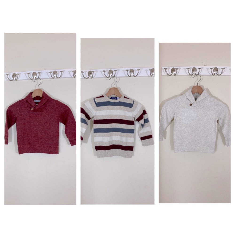 Set of 3 Boys Sweaters